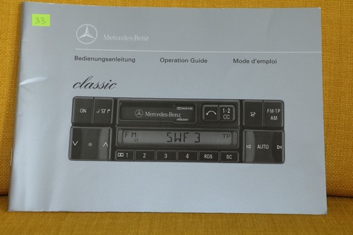 Bedienungsanleitung mercedes - bedienungsanleitung,